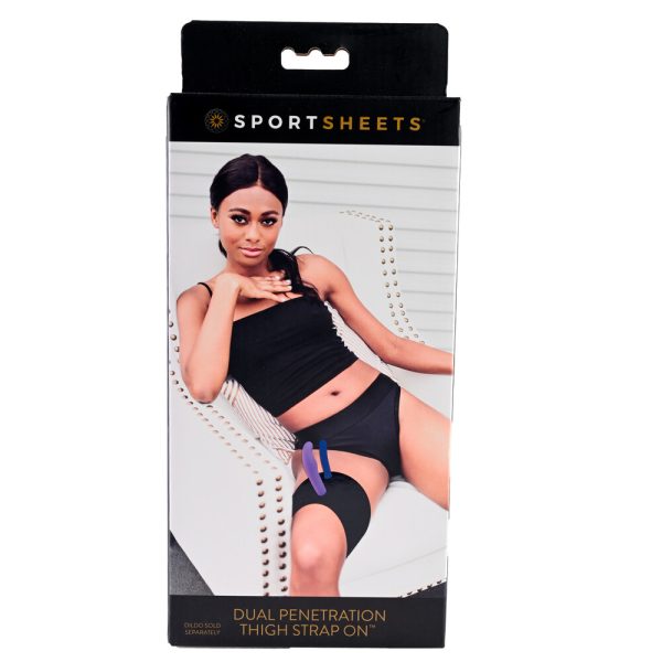 Sportsheets Strap On Dual Penetration Thigh BondageBox UK
