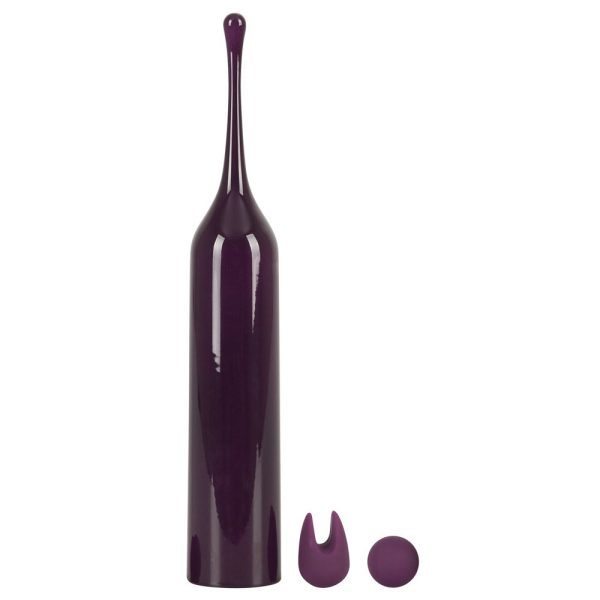 Spot Rechargeable Vibrator With 2 Interchangeable Tips BondageBox UK