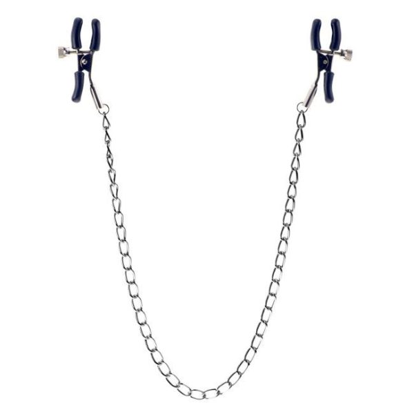 Squeeze_And_Please_Nipple_Clamps_With_Chain_BondageBox_x2 Squeeze And Please Nipple Clamps With Chain BondageBox UK