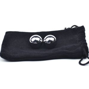 Stainless Steel Duo Balls BondageBox UK
