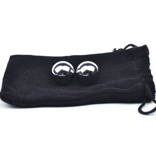 Stainless Steel Duo Balls BondageBox UK