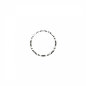 Stainless Steel Solid 0.5cm Wide 30mm Cock Ring BondageBox UK