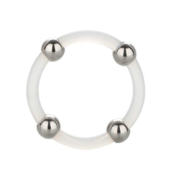 Steel_Beaded_Silicone_Ring_Large_BondageBox_x2 Steel Beaded Silicone Ring Large BondageBox UK
