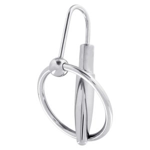 Steel Power Tools Penis Plug With Glans Ring 30mm BondageBox UK
