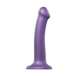 Strap On Me Mono Density Metalic Shine Dildo Medium Purple BondageBox UK