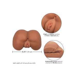 Stroke It Life Size Ass Flesh Brown BondageBox UK