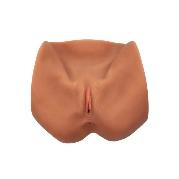 Stroke It Life Size Pussy Flesh Brown BondageBox UK