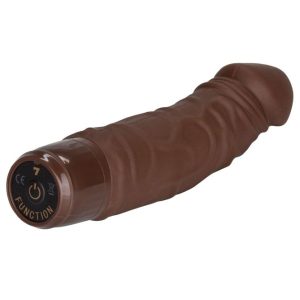 Stud Silicone Woody Flesh Brown Vibrator BondageBox UK