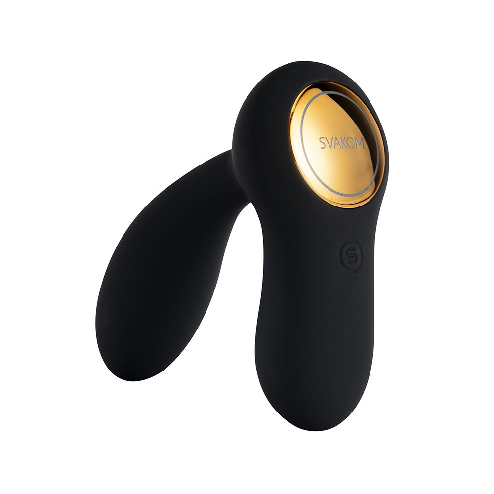 Svakom Vick Neo Black Interactive Prostate Massager | BondageBox
