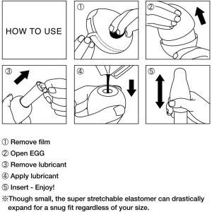 Tenga Cloudy Egg Masturbator BondageBox UK