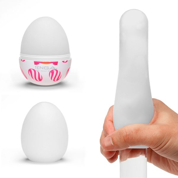 Tenga Curl Egg Masturbator BondageBox UK