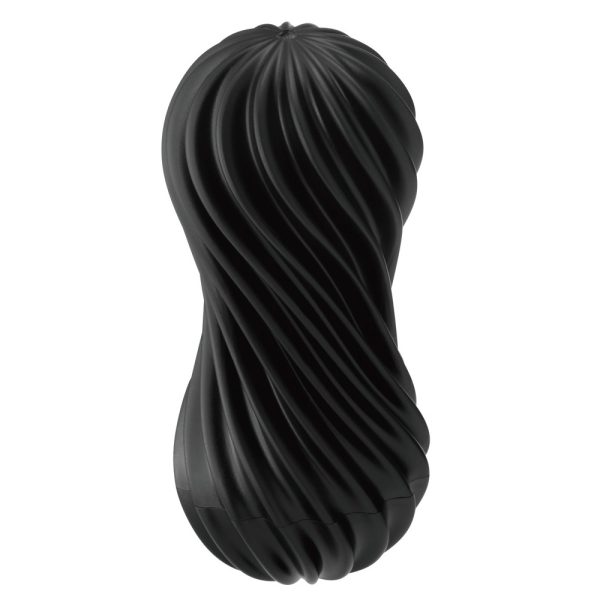 Tenga Flex Rocky Black Masturbator BondageBox UK