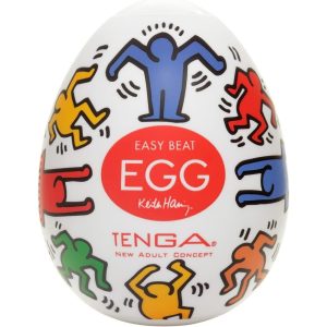 Tenga Keith Haring Dance Egg Masturbator BondageBox UK