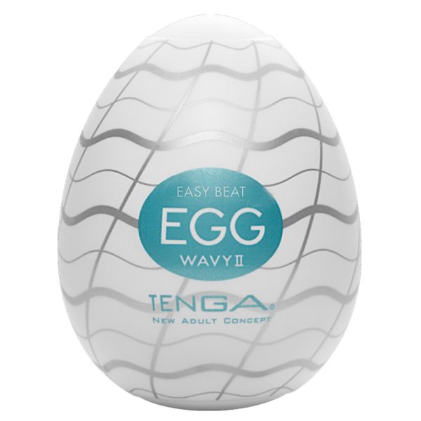 Tenga Wavy 2 Egg Masturbator BondageBox UK