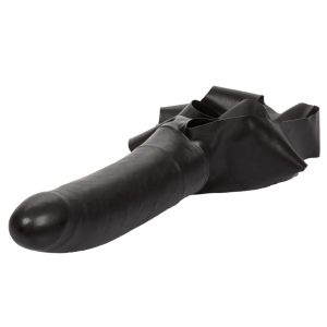 The Accommodator Face Strap On Dildo Black BondageBox UK