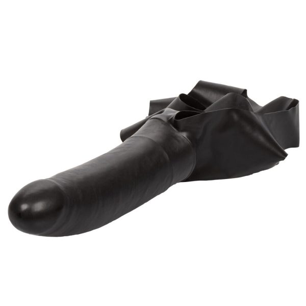 The Accommodator Face Strap On Dildo Black BondageBox UK