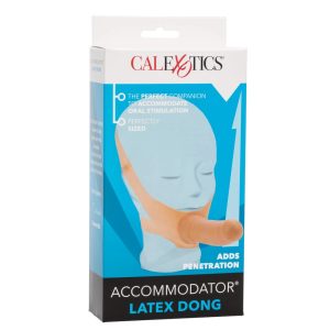 The Accommodator Face Strap On Dildo Flesh BondageBox UK