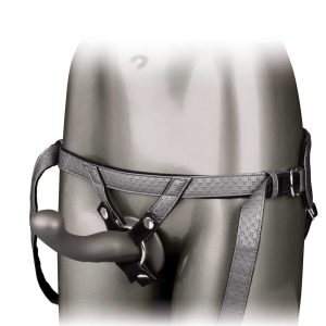 The Royal Sensual Set Crotchless Strap On Harness With Probe BondageBox UK