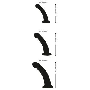 Three Piece Crystal Clear Anal Training Set BondageBox UK