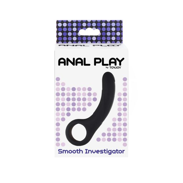ToyJoy Anal Play Smooth Investigator Black BondageBox UK