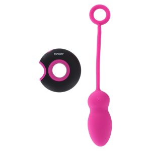 ToyJoy Caresse Embrace 1 Remote Control Egg Pink BondageBox UK