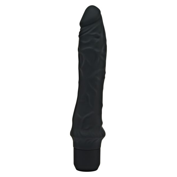 ToyJoy Get Real Classic Silicone Vibrator Black BondageBox UK
