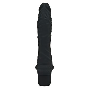 ToyJoy Get Real Classic Silicone Vibrator Black BondageBox UK