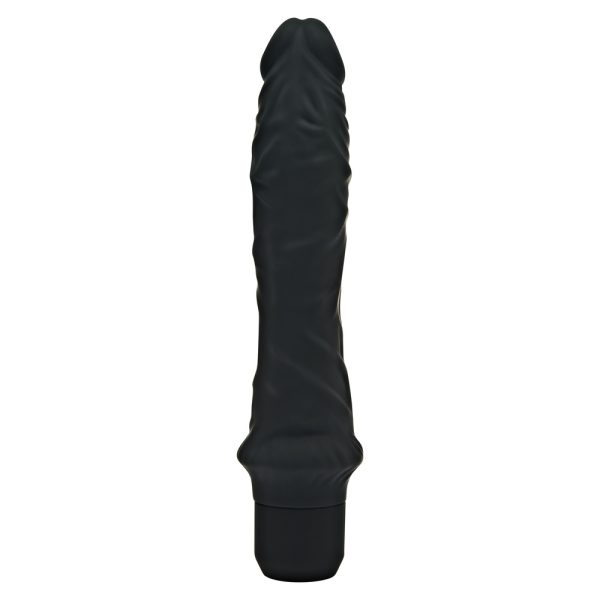 ToyJoy Get Real Classic Silicone Vibrator Black BondageBox UK
