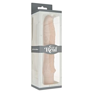 ToyJoy Get Real Classic Silicone Vibrator Flesh Pink BondageBox UK