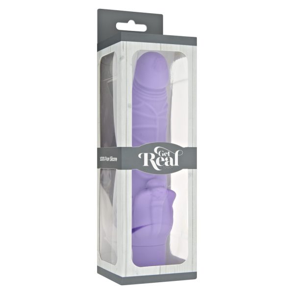 ToyJoy Get Real Classic Stim Vibrator Purple BondageBox UK