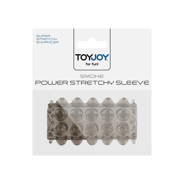 ToyJoy Power Stretchy Sleeve Smoke BondageBox UK