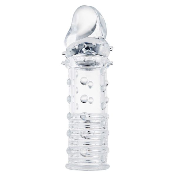 ToyJoy Power Stud Sleeve Clear BondageBox UK