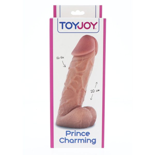 ToyJoy Prince Charming Life Like 20cm Dildo BondageBox UK