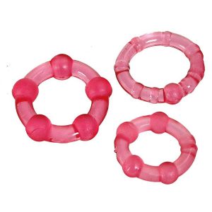 ToyJoy Stay Hard Cock Ring Set BondageBox UK