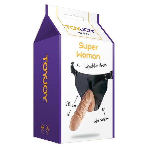 ToyJoy Super Woman Strap On Dildo BondageBox UK