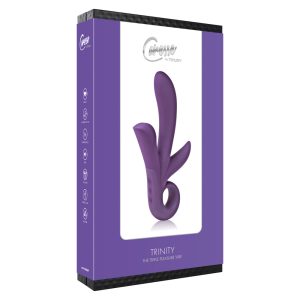 ToyJoy Trinity Triple Pleasure Vibrator Purple BondageBox UK
