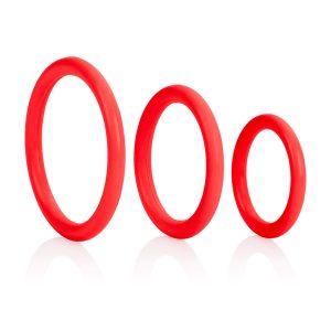 Tri Rings Set Of Three Cock Rings BondageBox UK