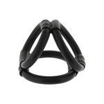 Tri 3 Ring Cock Cage BondageBox UK