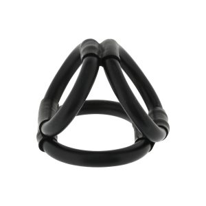 Tri 3 Ring Cock Cage BondageBox UK
