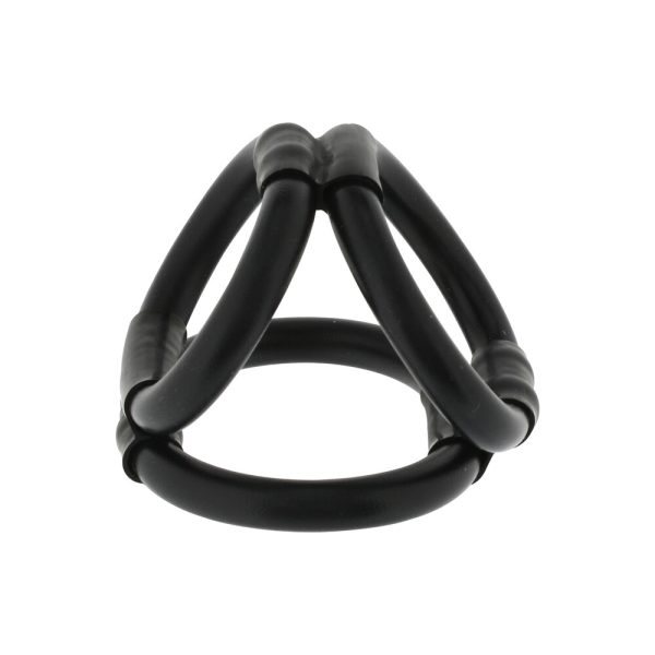 Tri_3_Ring_Cock_Cage_BondageBox_x2 Tri 3 Ring Cock Cage BondageBox UK