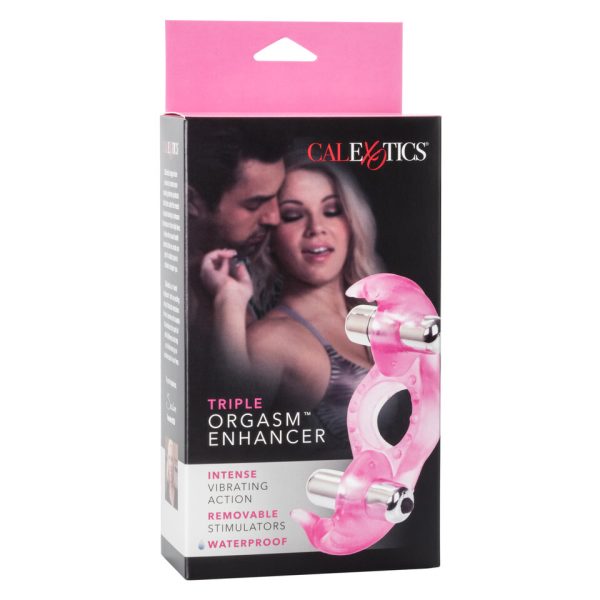 Triple Orgasms Erection Enhancer With Dual Micro Stimulators BondageBox UK