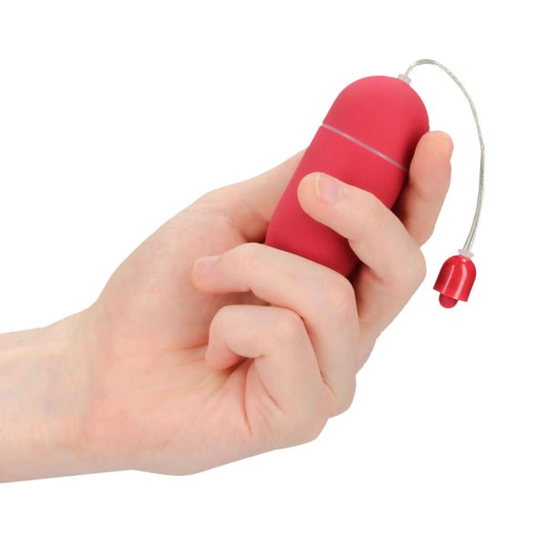 Vibrating Egg 10 Speed Red BondageBox UK