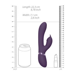 Vive Aimi Pulse Wave And Vibrate G Spot Vibrator Purple BondageBox UK