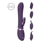 Vive Etsu Interchangeable Rabbit Vibrator Purple BondageBox UK