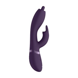 Vive Nilo Purple Pinpoint Rotating G Spot Rabbit BondageBox UK