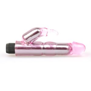 Waves Of Pleasure Crystal Pink Rabbit Vibrator BondageBox UK