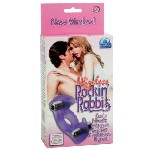 Wireless Rockin Rabbit Vibrating Cock Ring BondageBox UK