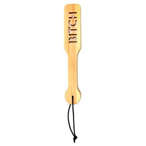 Wooden Bitch Paddle BondageBox UK