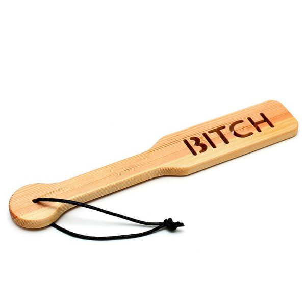 Wooden Bitch Paddle BondageBox UK