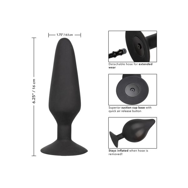 XL Silicone Inflatable Butt Plug BondageBox UK